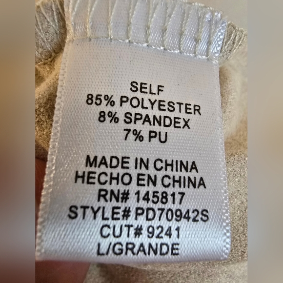 Snakeskin Print Long Sleeve Dress - Picture 9 of 9